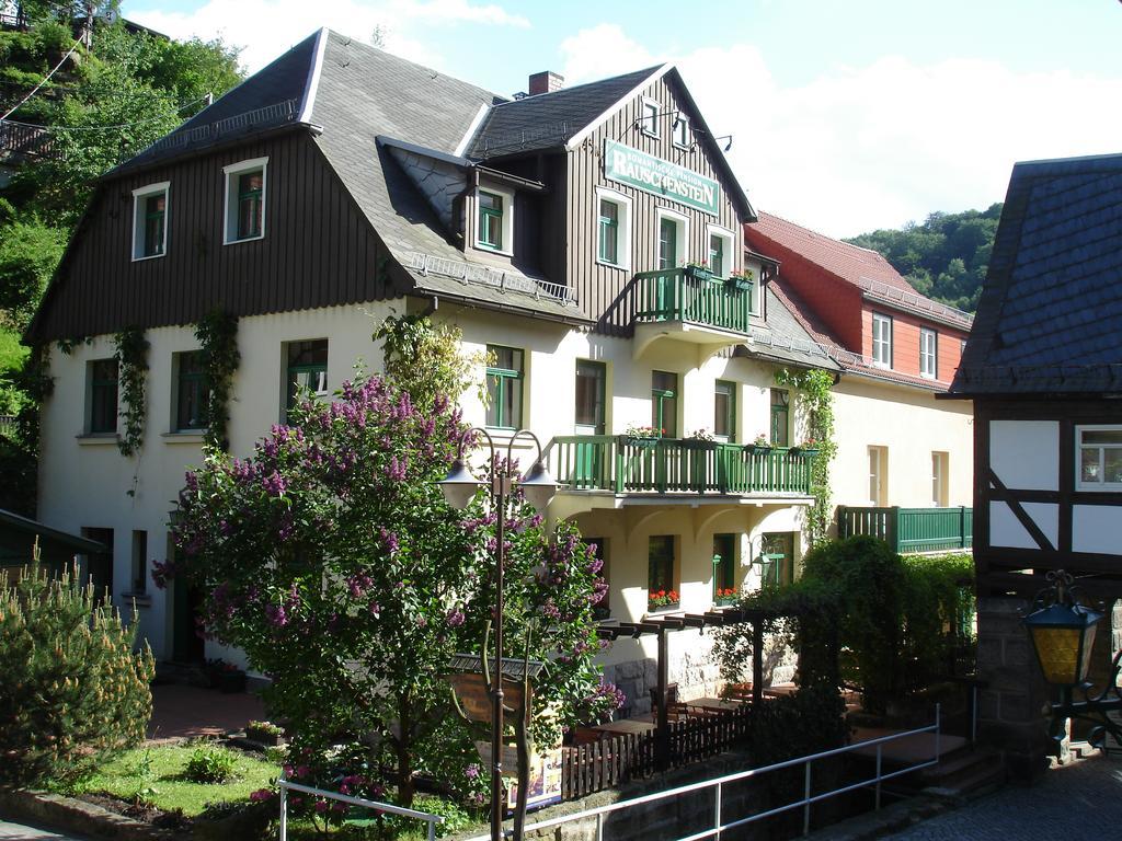 Pension Rauschenstein Bad Schandau Buitenkant foto