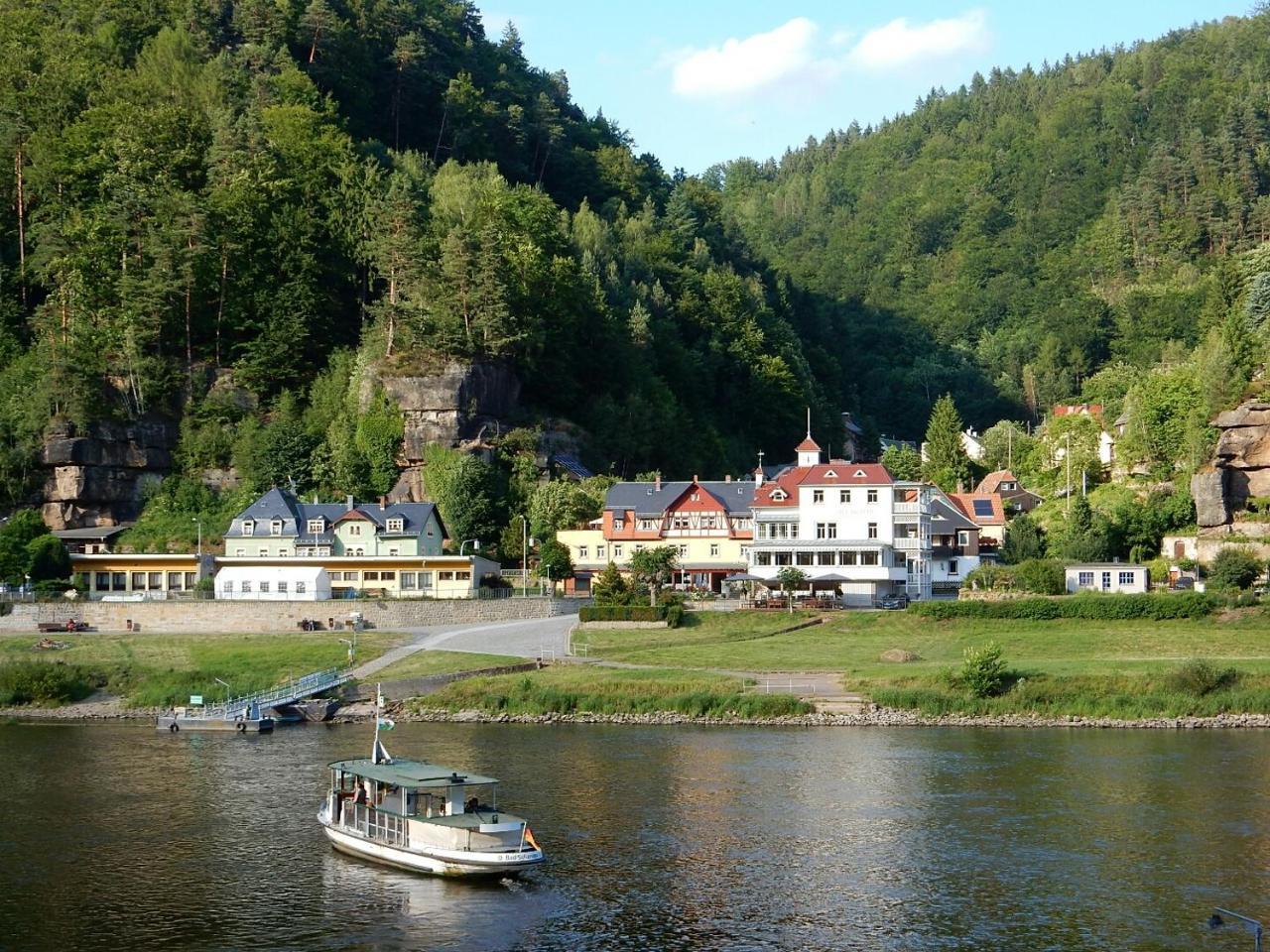 Pension Rauschenstein Bad Schandau Buitenkant foto