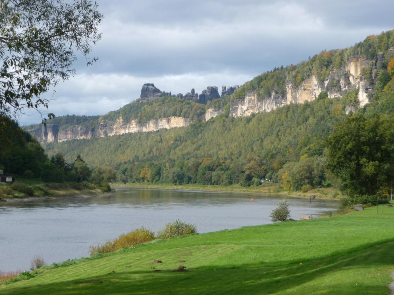 Pension Rauschenstein Bad Schandau Buitenkant foto